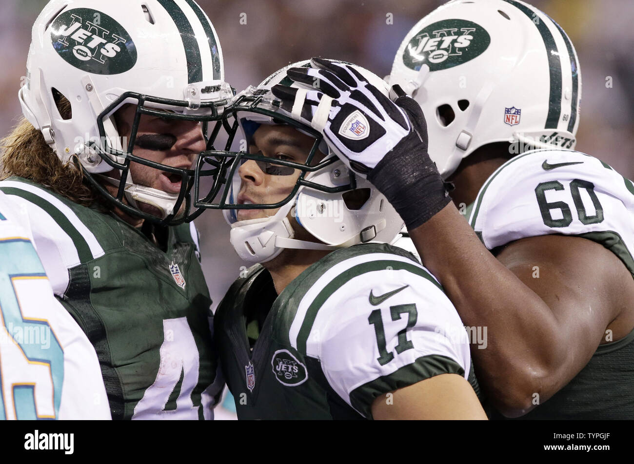 19 September 2010: New York Jets offensive tackle D'Brickashaw Ferguson (60)  during the Jets 28