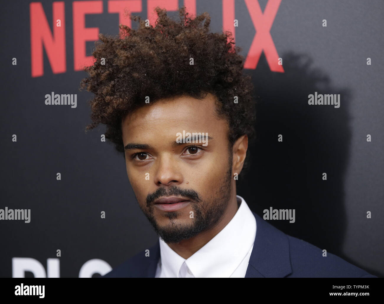 Eka Darville arrives on the red carpet at the Netflix 'Bloodline' New York Series premiere at SVA Theater in New York City on March 3, 2015.   Photo by John Angelillo/UPI Stock Photo