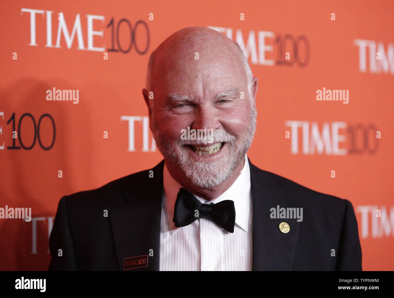 J. Craig Venter arrives on the red carpet at the TIME 100 Gala at Frederick P. Rose Hall, Home of Jazz at Lincoln Center, in New York City on April 21, 2015. TIME 100 celebrates TIME's list of the 100 Most Influential People in the World.   Photo by John Angelillo/UPI Stock Photo