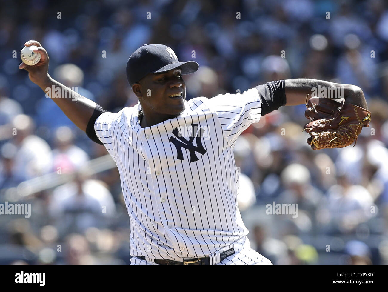 DETROIT, MI - APRIL 21: Detroit Tigers SP Michael Pineda (56) in action  during the game between New York Yankeesand Detroit Tigers on April 21, 2022  at Comerica Park in Detroit, MI (