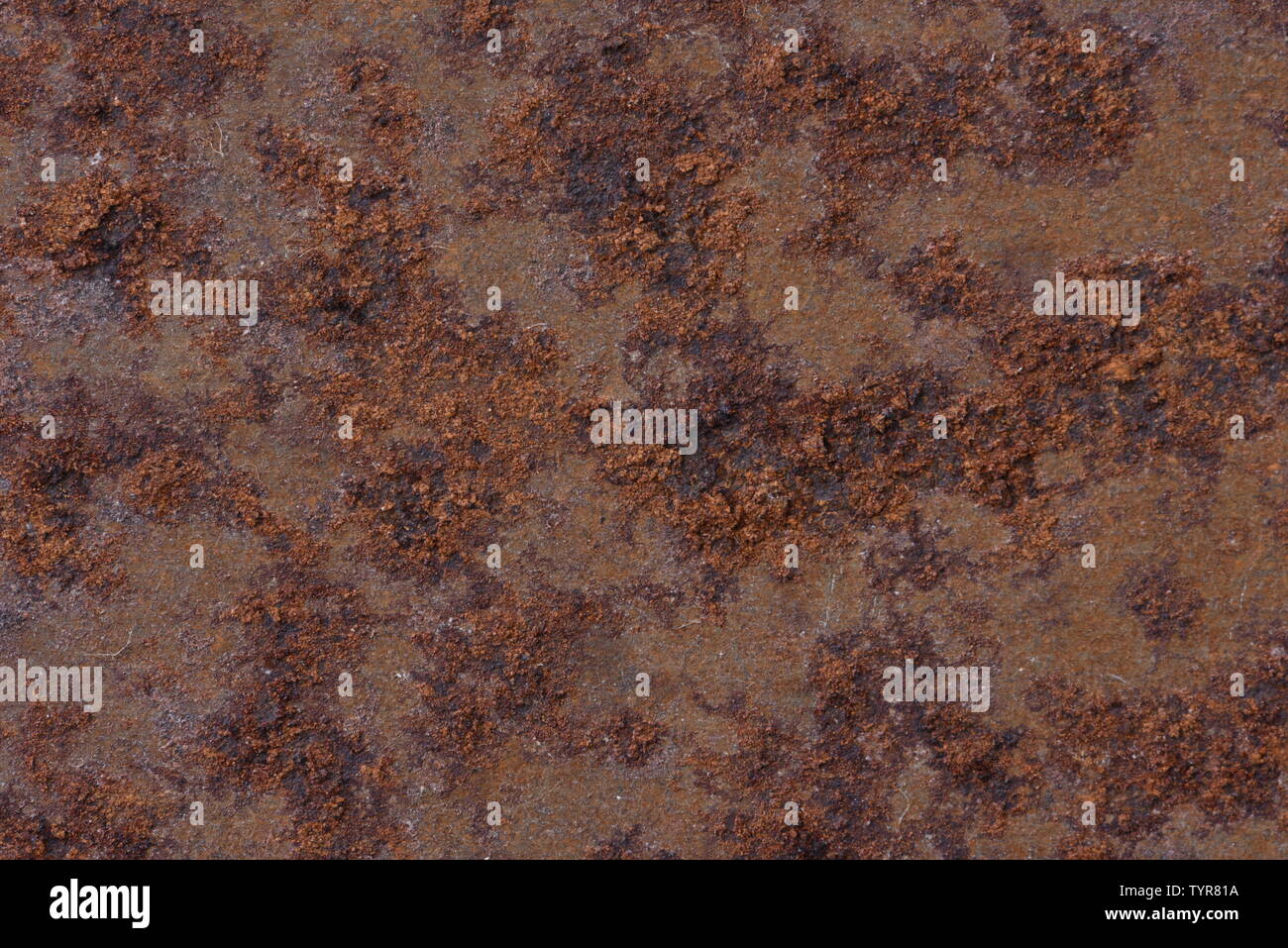 Rusty metal surface closeup background Stock Photo