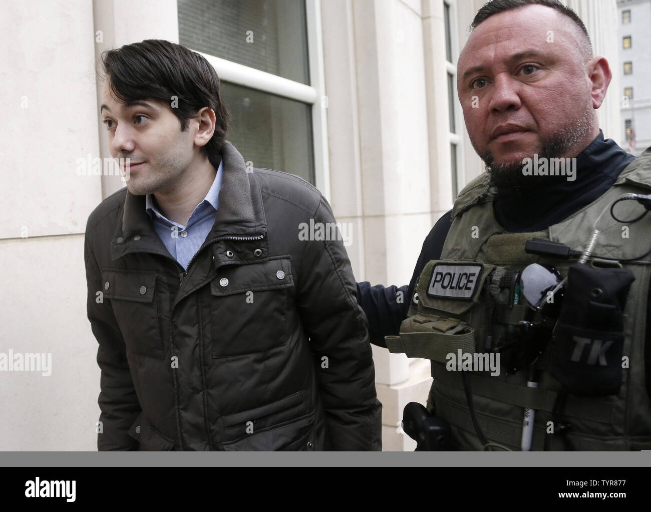 Martin shkreli arrested hi res stock photography and images Alamy