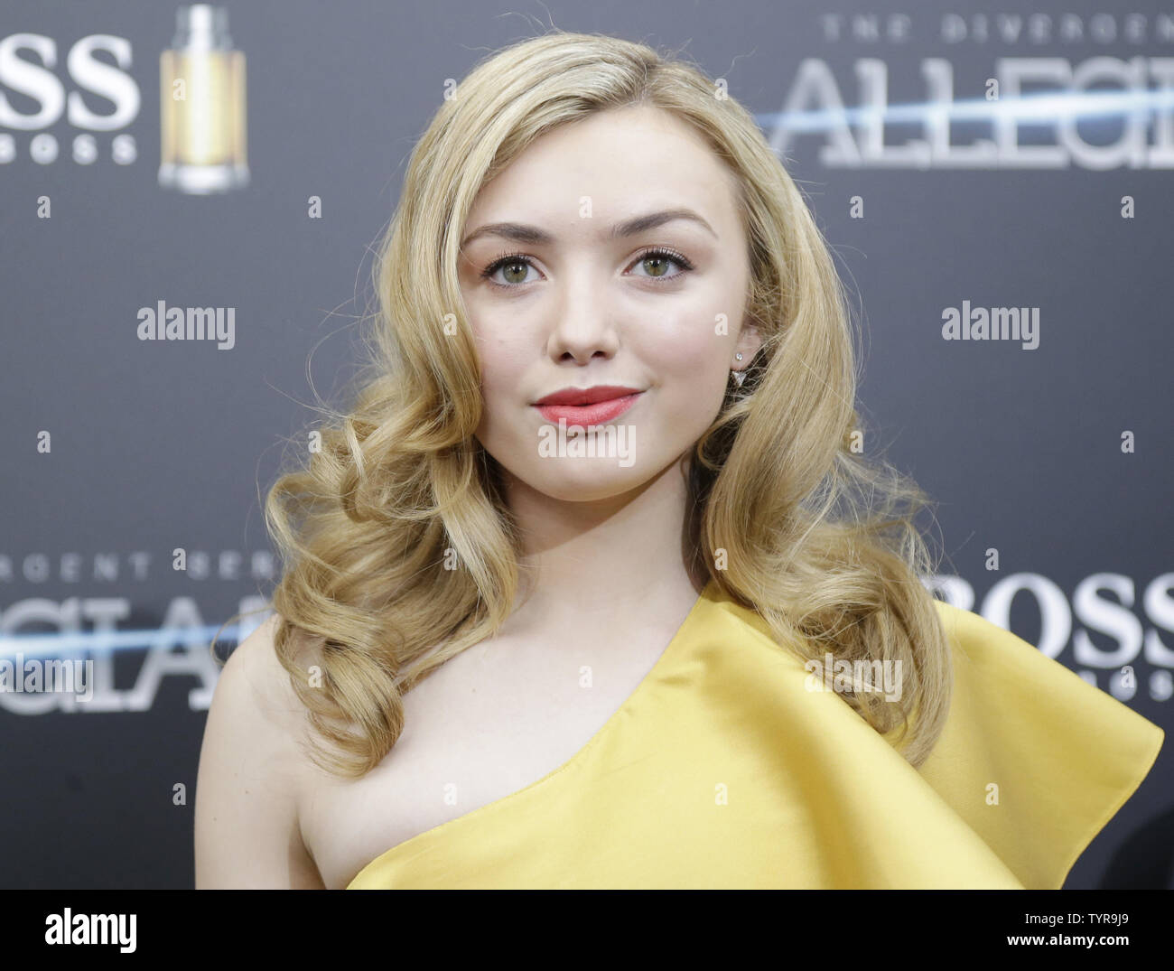 Peyton List arrives on the red carpet at the New York premiere of