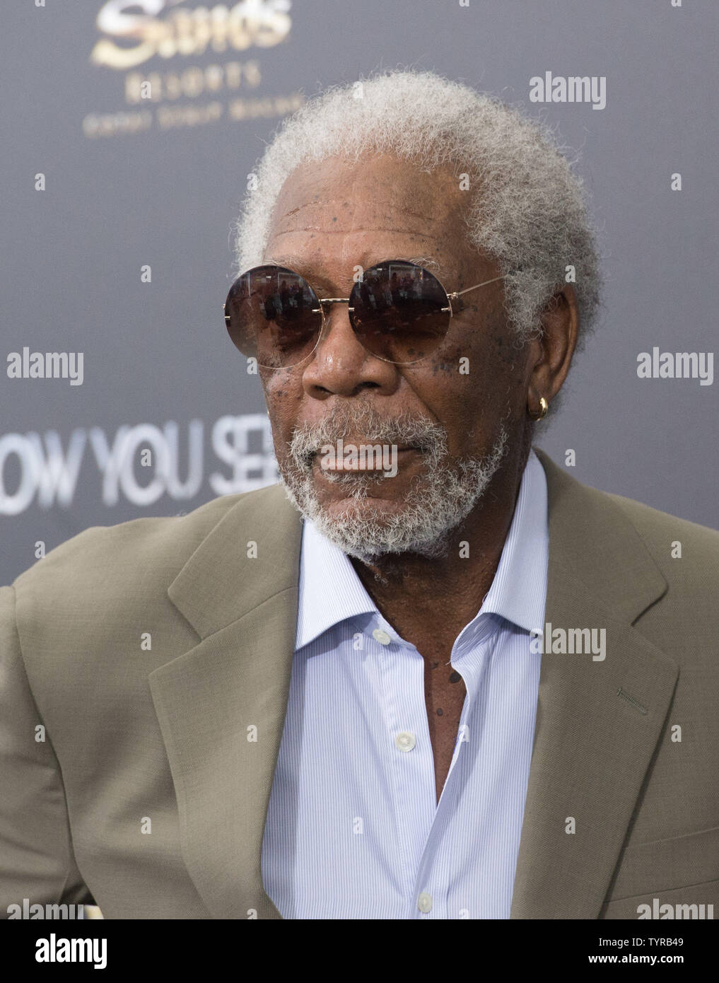 Morgan Freeman arrives at the 'Now You See Me 2' world premiere, Monday, June 6, 2016 in New York City.   Photo by Bryan R. Smith/UPI Stock Photo