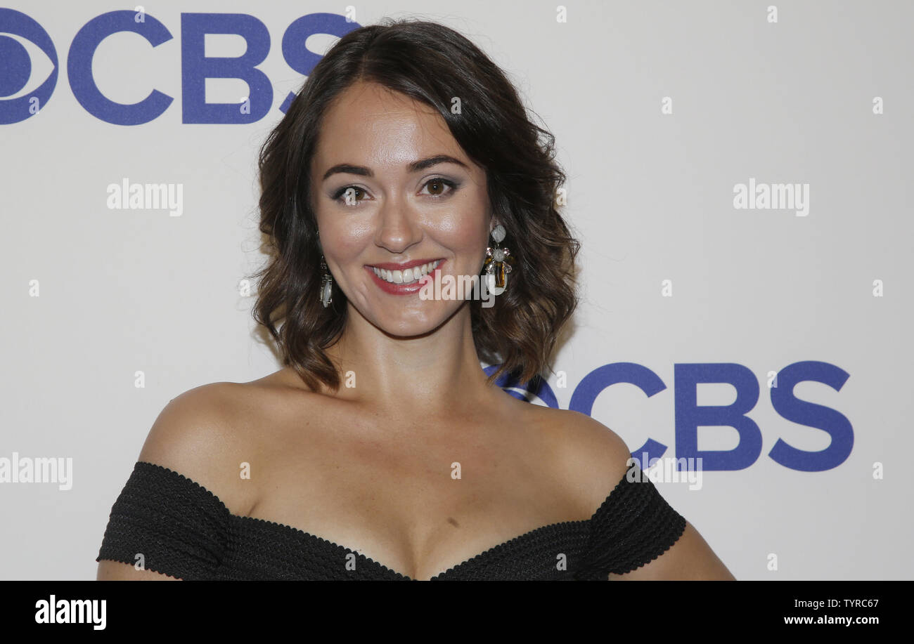Susannah Fielding arrives on the red carpet at the 2016 CBS Upfront at Oak Room on May 18, 2016 in New York City.    Photo by John Angelillo/UPI Stock Photo