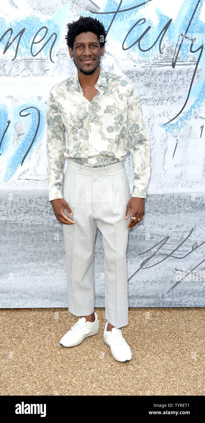 Photo Must Be Credited ©Alpha Press 078237 25/06/2019 Timothy Lee McKenzie Labrinth The Summer Party 2019 at Serpentine Galleries Kensington Gardens in London Stock Photo