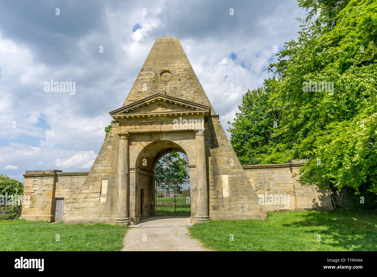 The Obelisk Lodge at Nostell Priory, Doncaster Road, Nostell, Wakefield, West Yorkshire, England