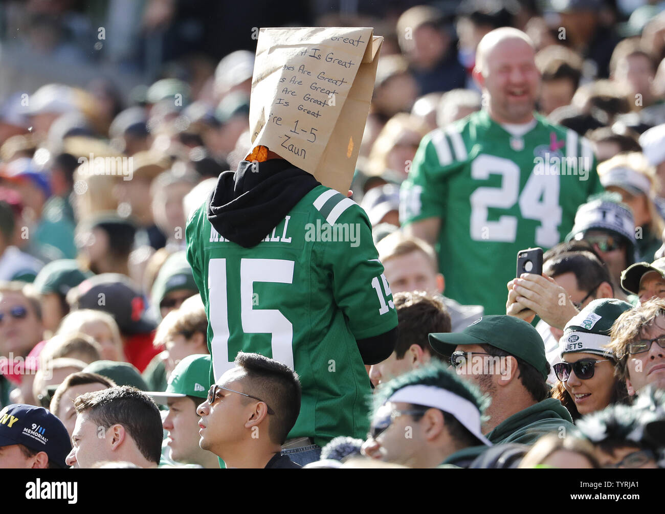 New york jets fan hires stock photography and images Alamy