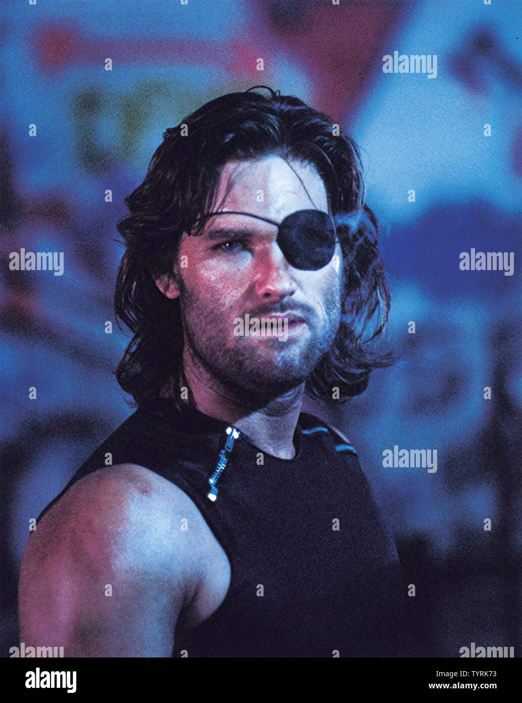 ESCAPE FROM NEW YORK 1981 AVCO Embassy film with Kurt Russell Stock Photo