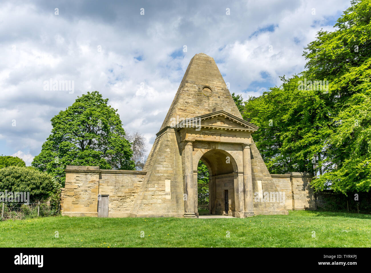 The Obelisk Lodge at Nostell Priory, Doncaster Road, Nostell, Wakefield, West Yorkshire, England