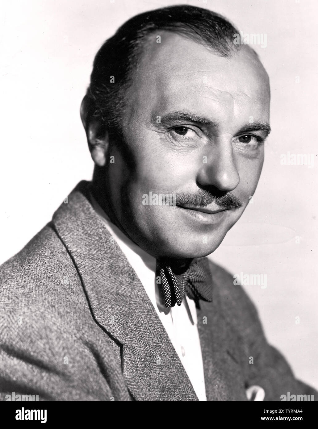 RALPH RICHARDSON (1902-1983) English stage and film actor in 1949 Stock Photo