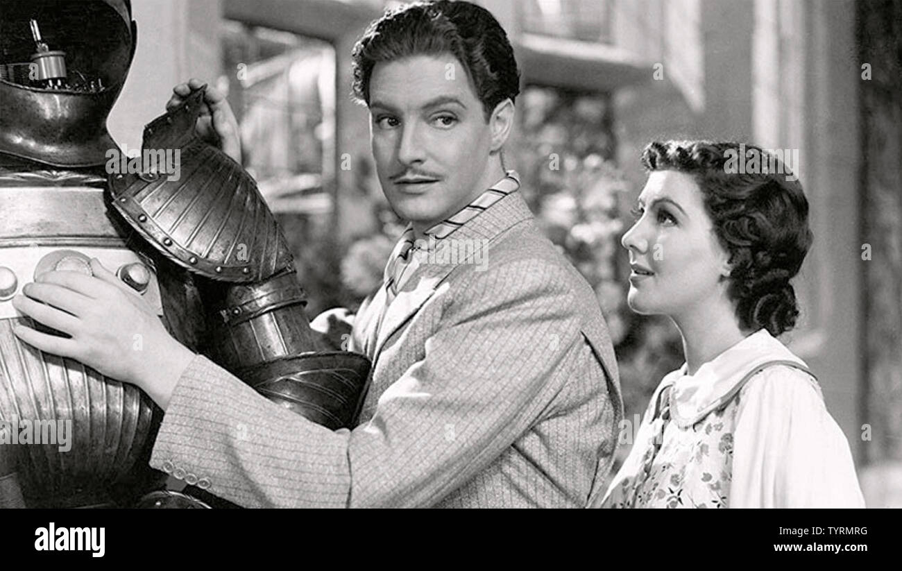 THE GHOST GOES WEST 1935 United Artists film with Jean Parker and Robert Donat Stock Photo