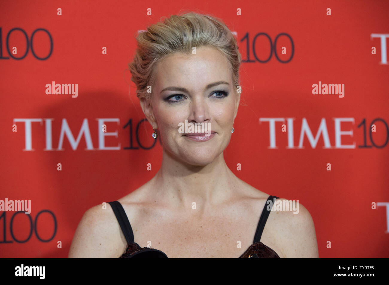 Megyn Kelly arrives on the red carpet at the TIME 100 Gala at Frederick P. Rose Hall, Home of Jazz at Lincoln Center, in New York City on April 26, 2017. TIME 100 celebrates TIME Magazine's list of the 100 Most Influential People in the World.      Photo by Bryan R. Smith/UPI Stock Photo
