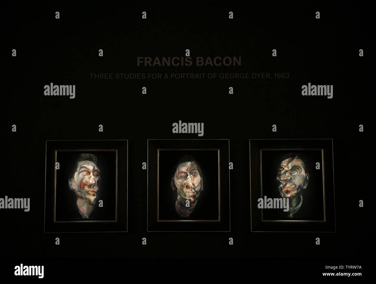 Francis Bacon's Three Studies for a Portrait of George Dyer is on ...