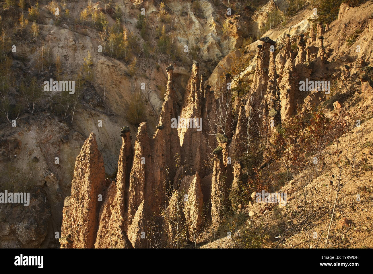 Town of Devil (Davolja Varos).   Serbia Stock Photo