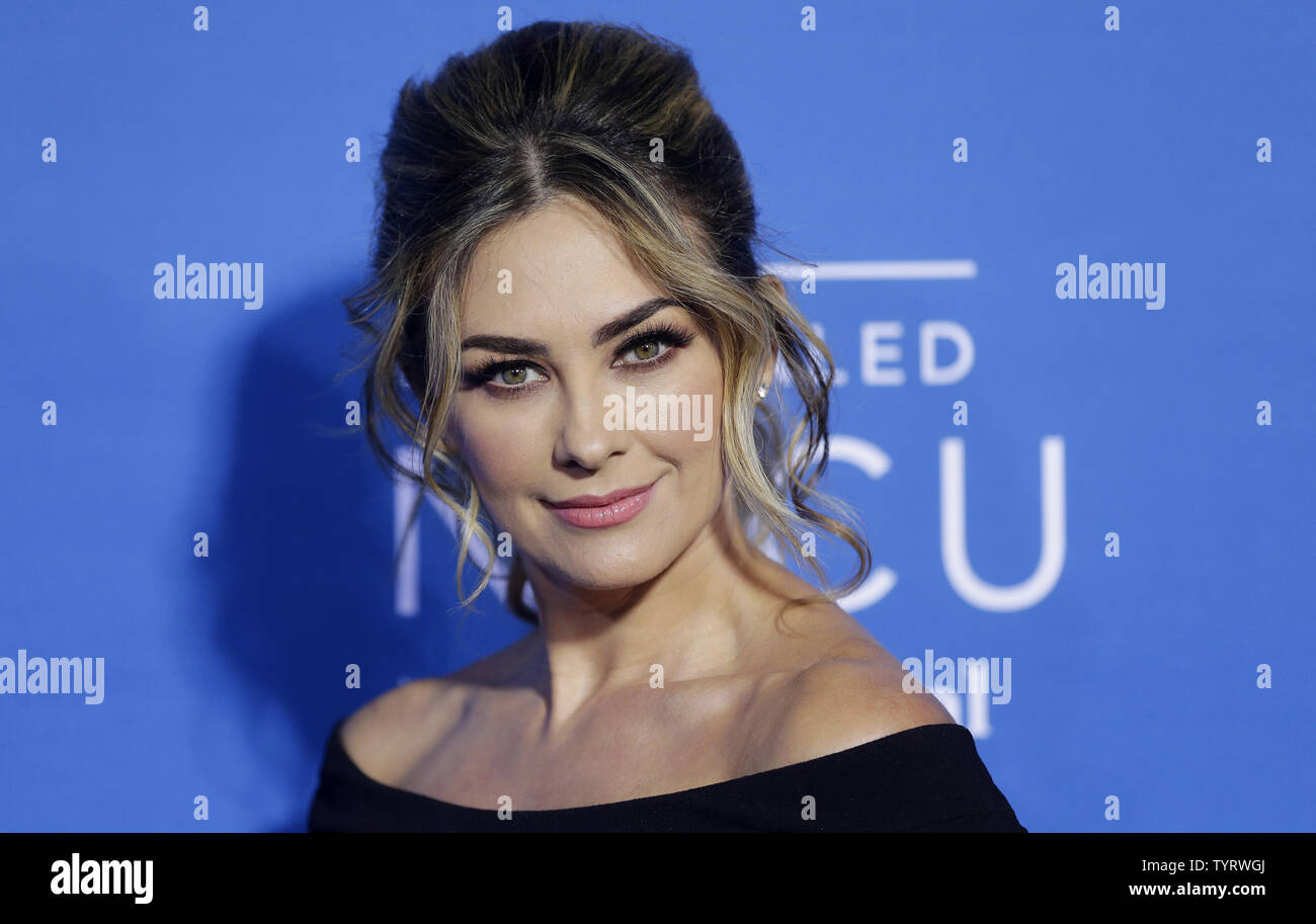 Aracely Arambula arrives on the red carpet at the 2017 NBCUniversal Upfront at Radio City Music Hall on May 15, 2017 in New York City.   Photo by John Angelillo/UPI Stock Photo