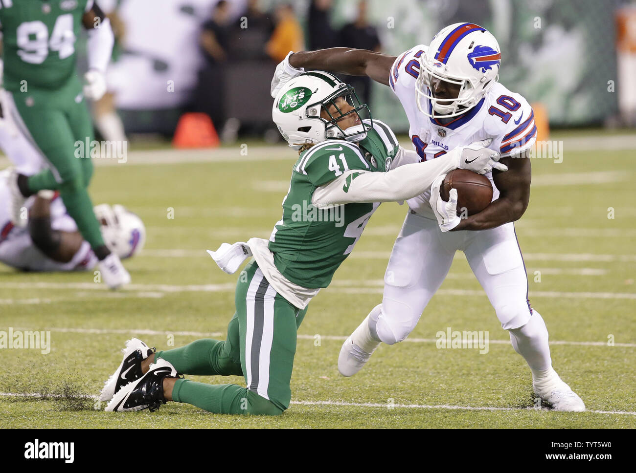 Deonte Thompson Nike On Field Buffalo Bills Jersey