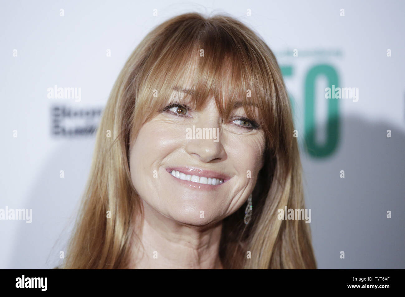 Jane Seymour arrives on the red carpet at 'The Bloomberg 50