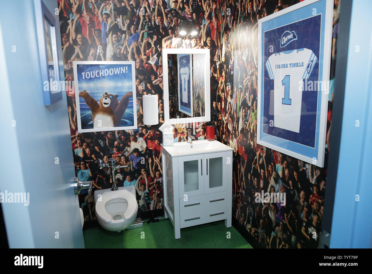 Football toilet hi-res stock photography and images - Page 2 - Alamy