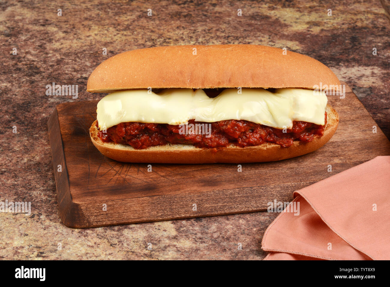 Meatball sandwich hires stock photography and images Alamy
