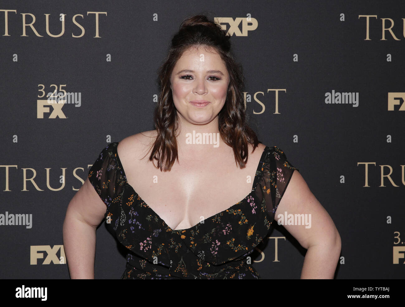Kether Donohue arrives on the red carpet at the 2018 FX Annual All-Star
