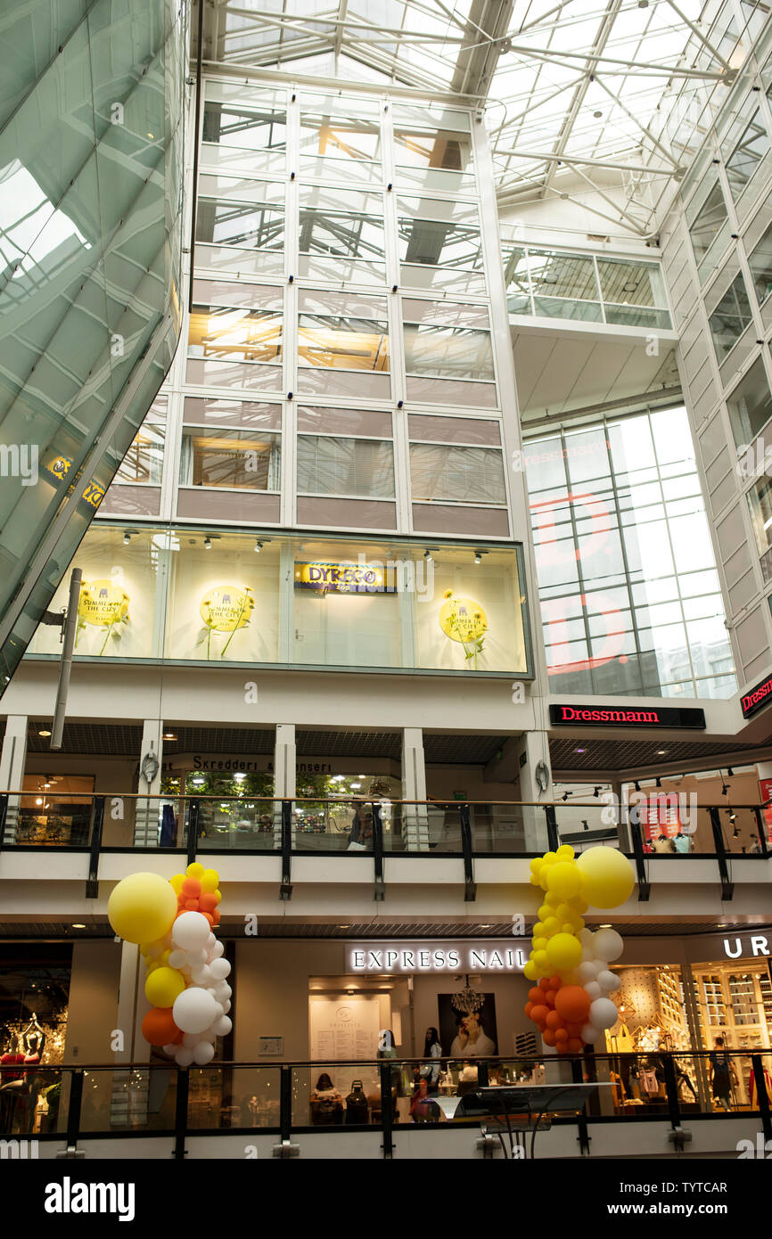 Mall Scandinavia Interior Shopping Stock Photos Mall Scandinavia
