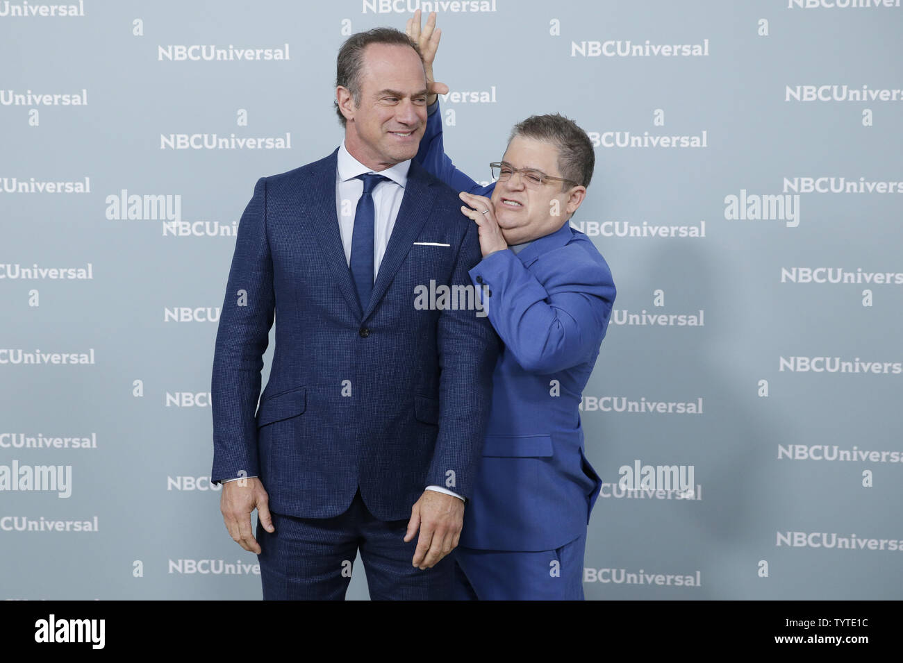 Patton Oswald and Christopher Meloni of 'Happy!" arrive on the red