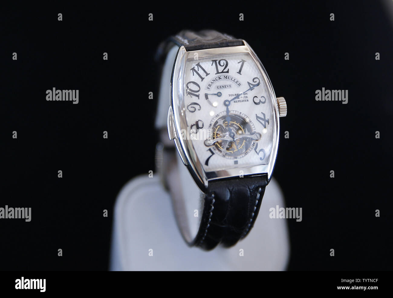 A Franck Muller Tourbillon minute repeater watch as well as works