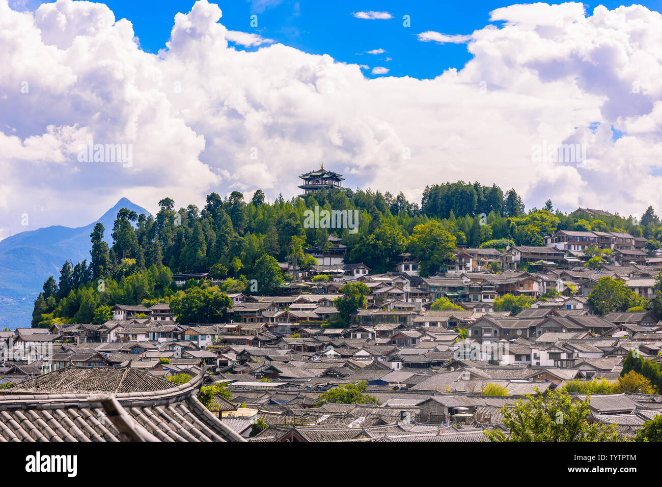 Ancient town of Lijiang Stock Photo