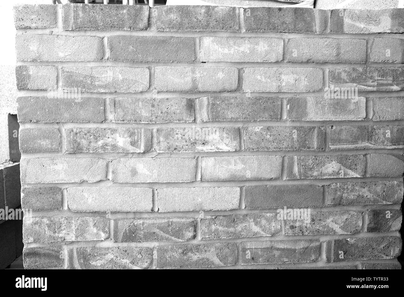 June 2019 - Brick wall background or texture Stock Photo