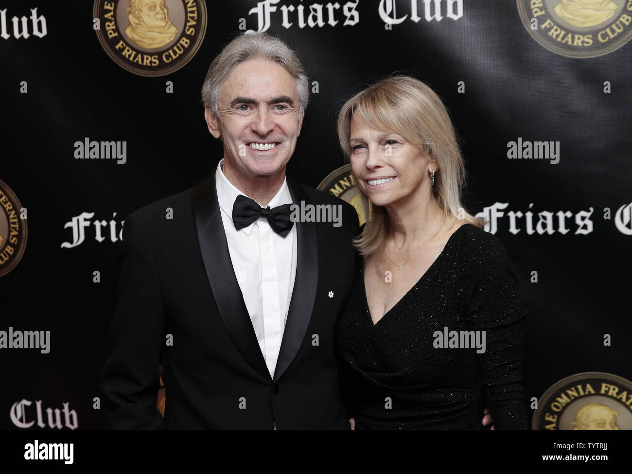 David Steinberg and Robyn Todd arrive on the red carpet when the Friar
