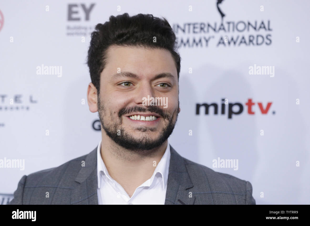 Kev Adams arrives on the red carpet at the 46th International Emmy ... - Kev Adams New York Tickets