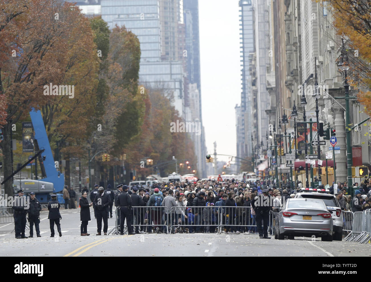 NYC street closures for thanksgiving parade