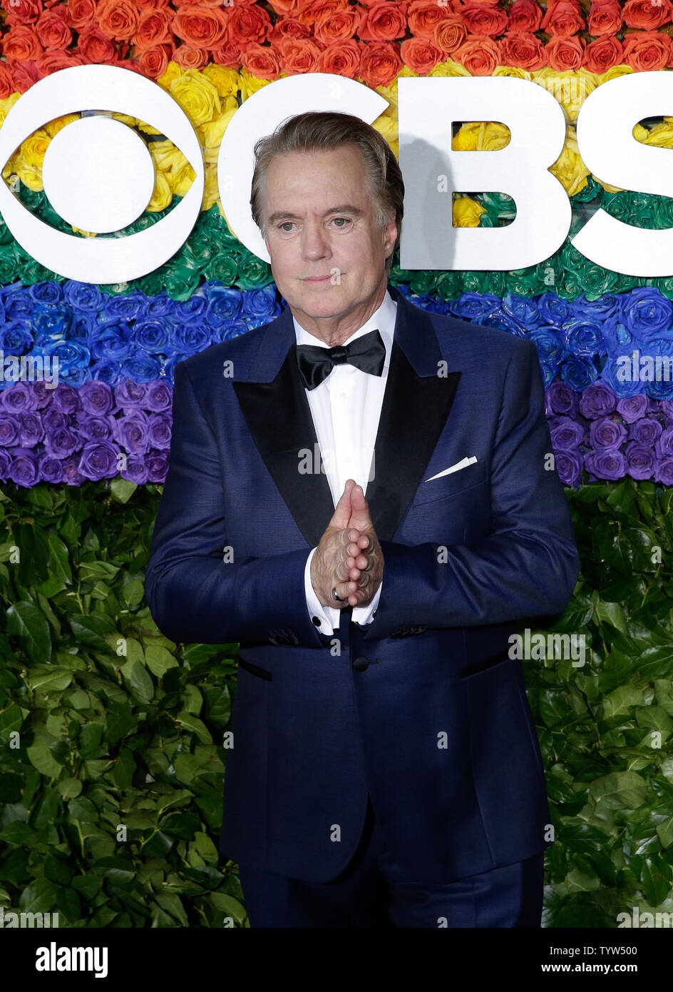Shaun Cassidy arrives on the red carpet at The 73rd Annual Tony Awards at Radio City Music Hall on June 9, 2019 in New York City.   Photo by John Angelillo/UPI Stock Photo