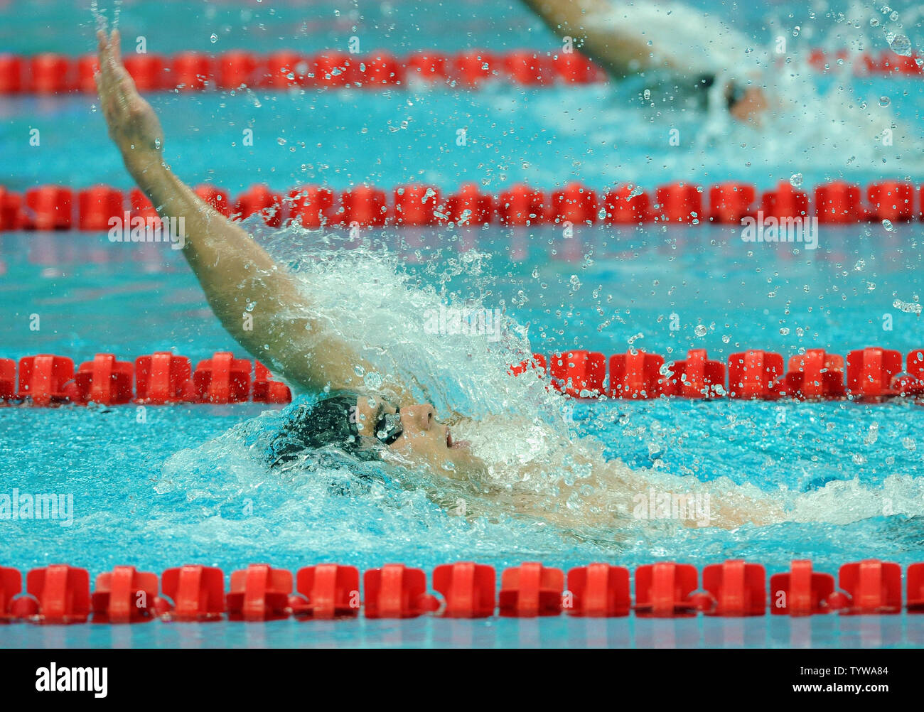 USA's Michael Phelps competes in the Men's 400 Meter Individual Medley ...