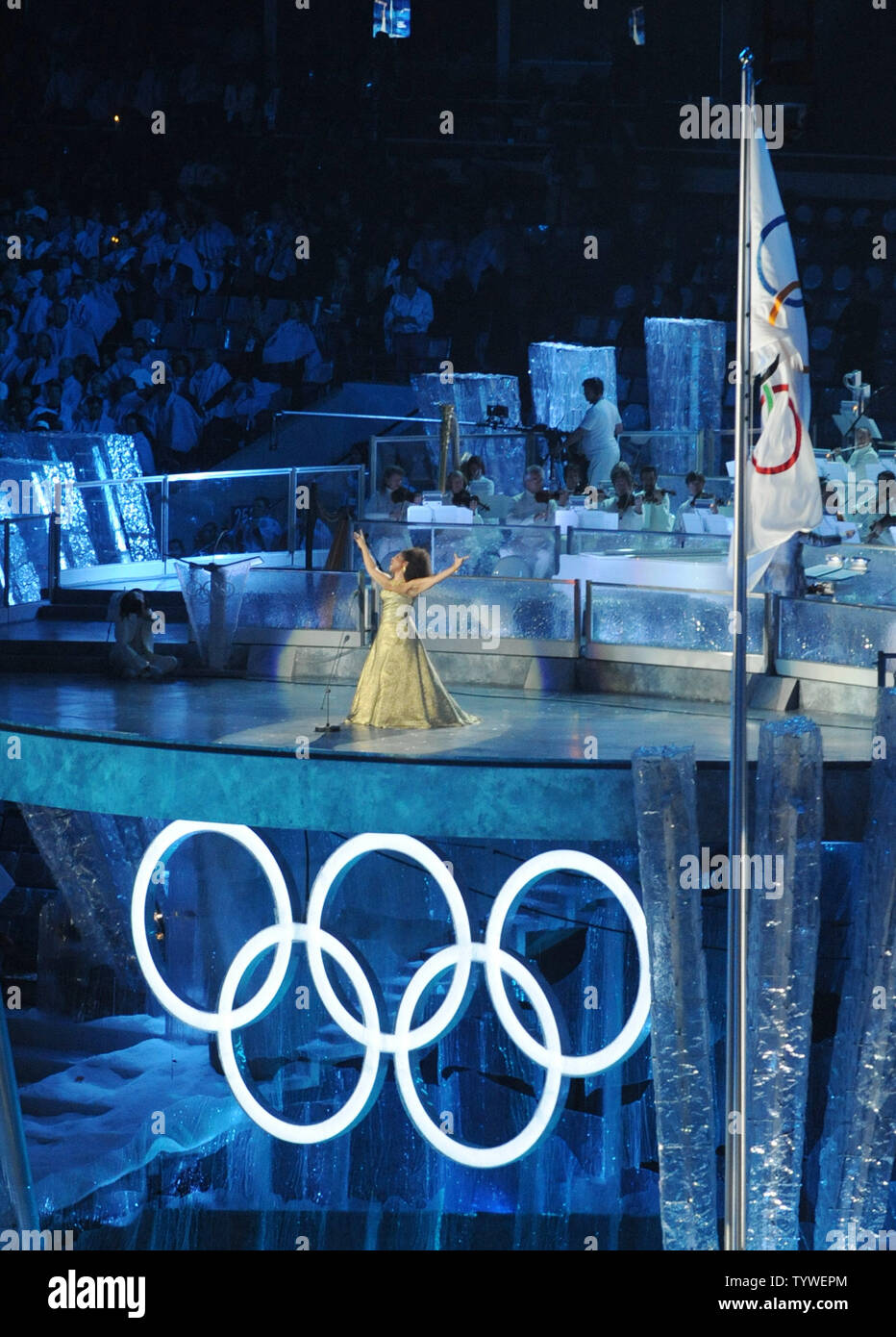 Photo: Opening Ceremonies held for 2010 Winter Olympics in Vancouver -  OLY2010021236 