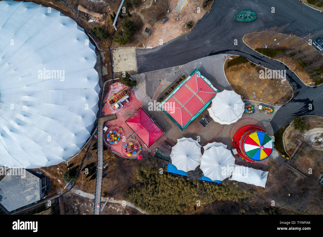 Dalian Park Stock Photo