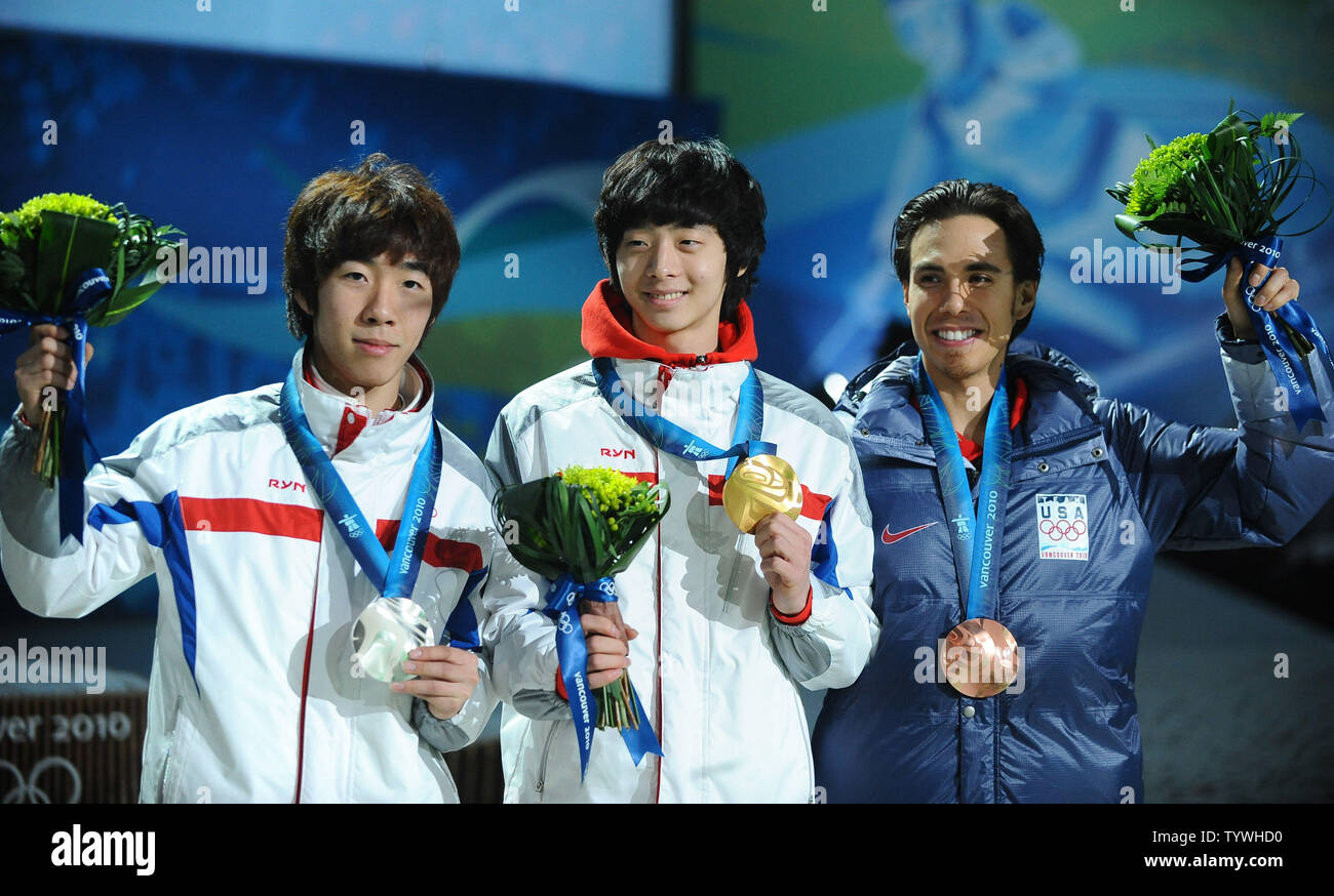 Korea s Ho suk Lee silver Jung soo Lee gold And The USA s Apolo 