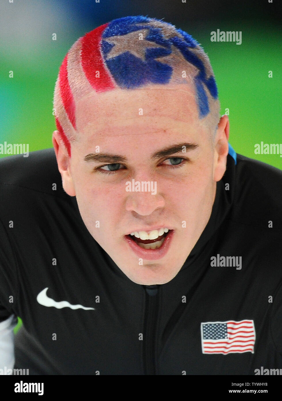 Usa S Ryan Bedford His Hair Cut And Dyed Like An American Flag