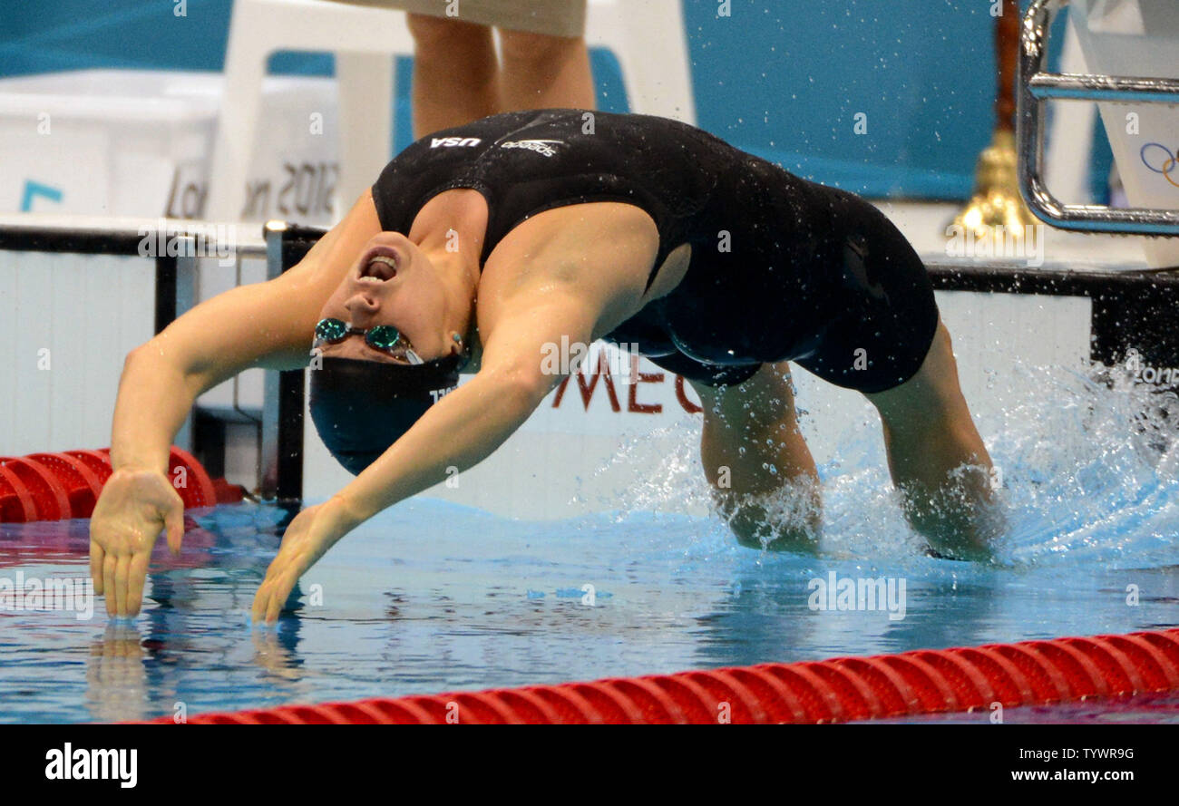 Elizabeth Beisel USA's Bronze Medal Elizabeth Beisel makes her start in the the Women's ...