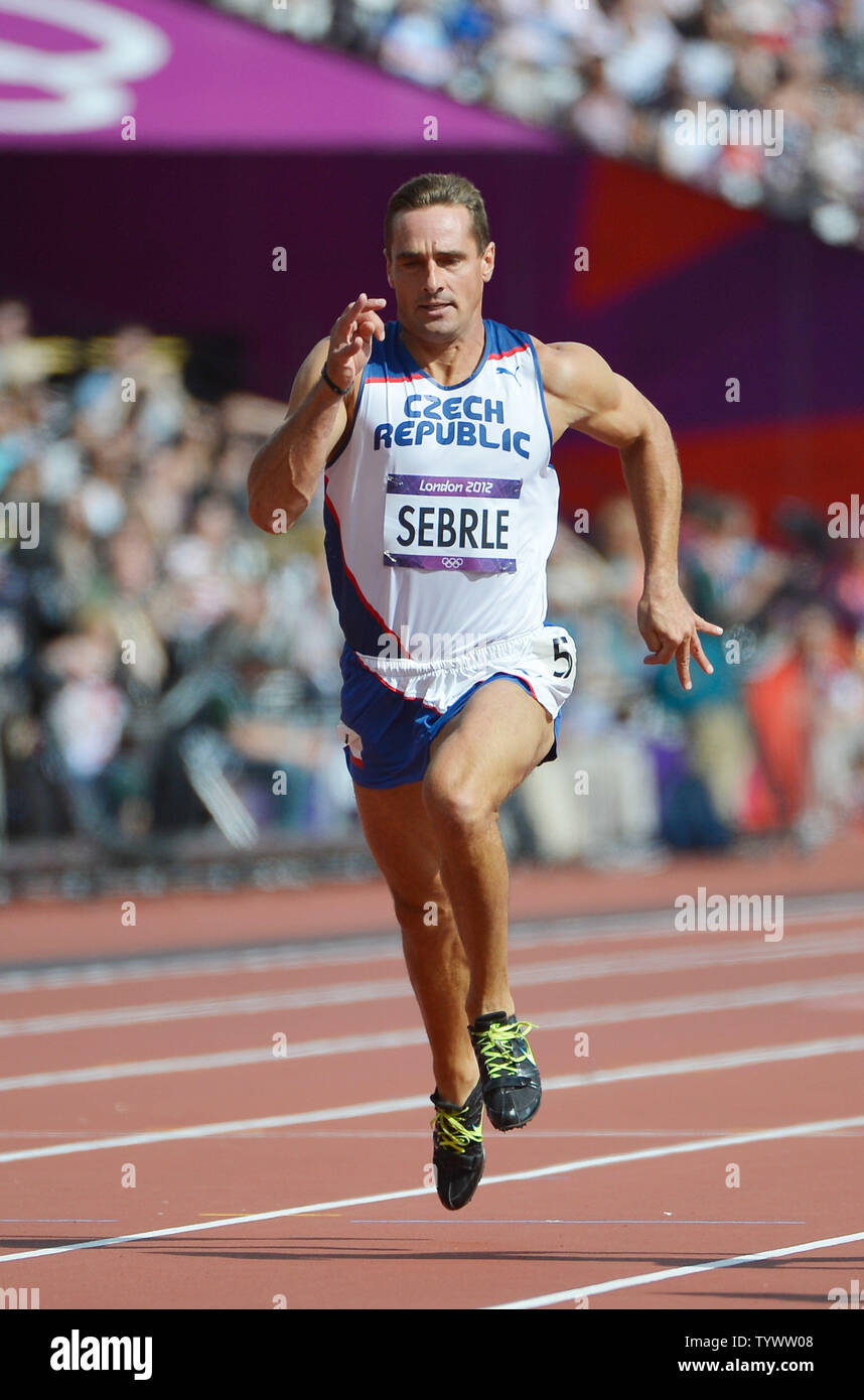 Czech Republic competes in the 100M 