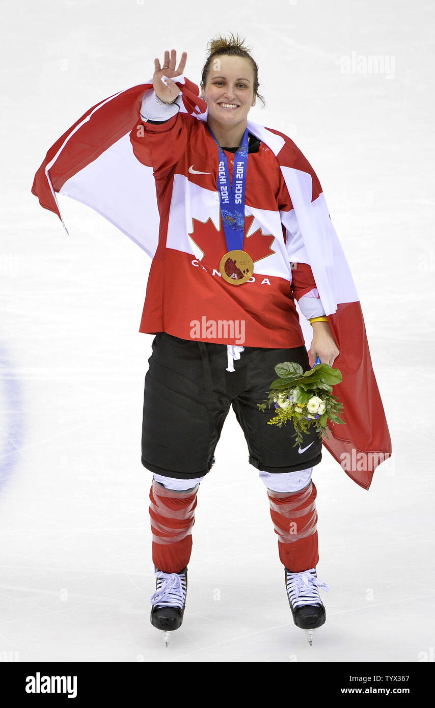 Marie-Philip Poulin 2014 Team Canada Sochi Winter Olympics 8x10