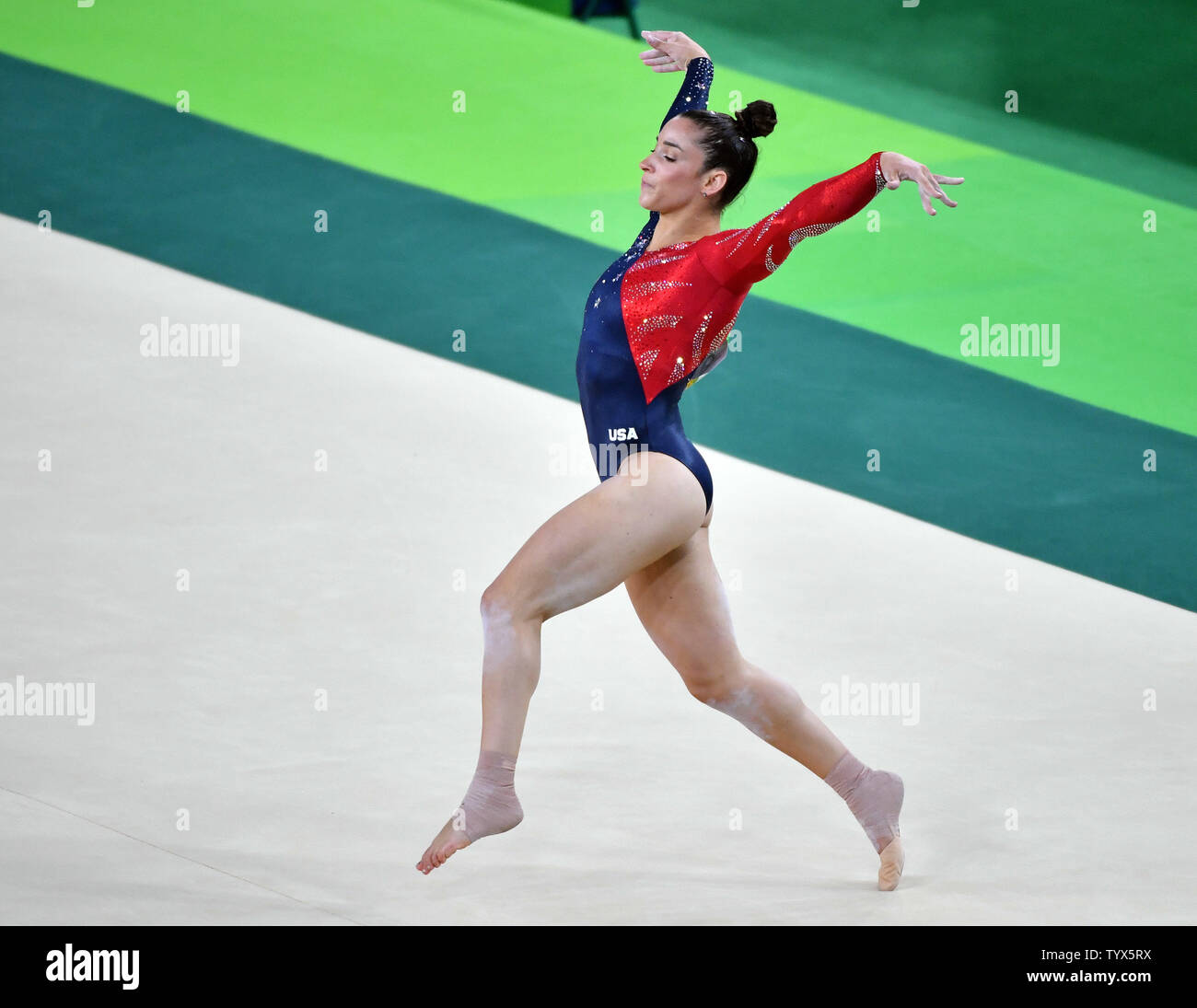 Aly Raisman Floor Stock Photos Aly Raisman Floor Stock Images