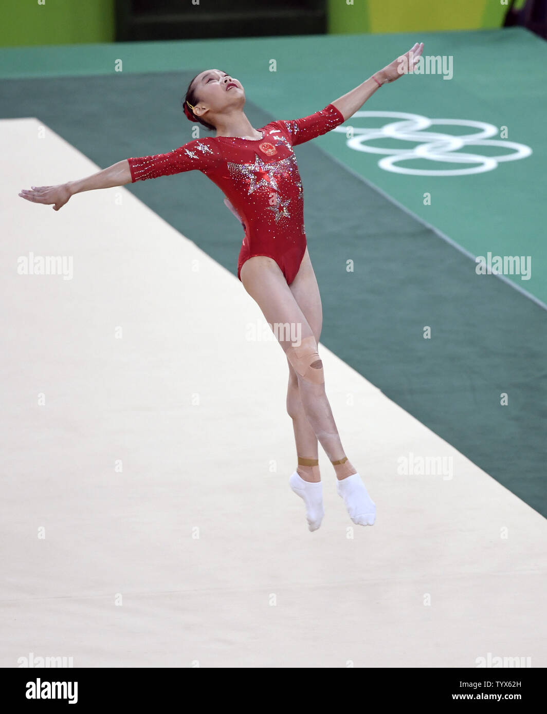 Chinese Gymnast Fan Yilin Is Airborne As She Competes Floor Exercise Of The Women S Artistic Gymnastics Qualifications Of The 16 Rio Summer Olympics In Rio De Janeiro Brazil August 7 16 China Chinese Gymnast Fan Yilin Is Airborne As She Competes Floor Exercise Of The Women S Artistic Gymnastics Qualifications Of The 16 Rio Summer Olympics In Rio De Janeiro Brazil August 7 16 China