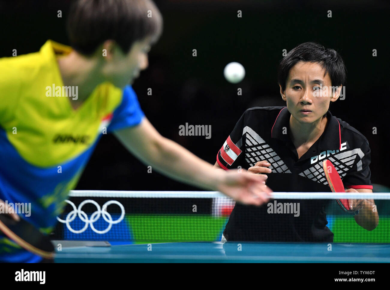 table tennis matches 2016