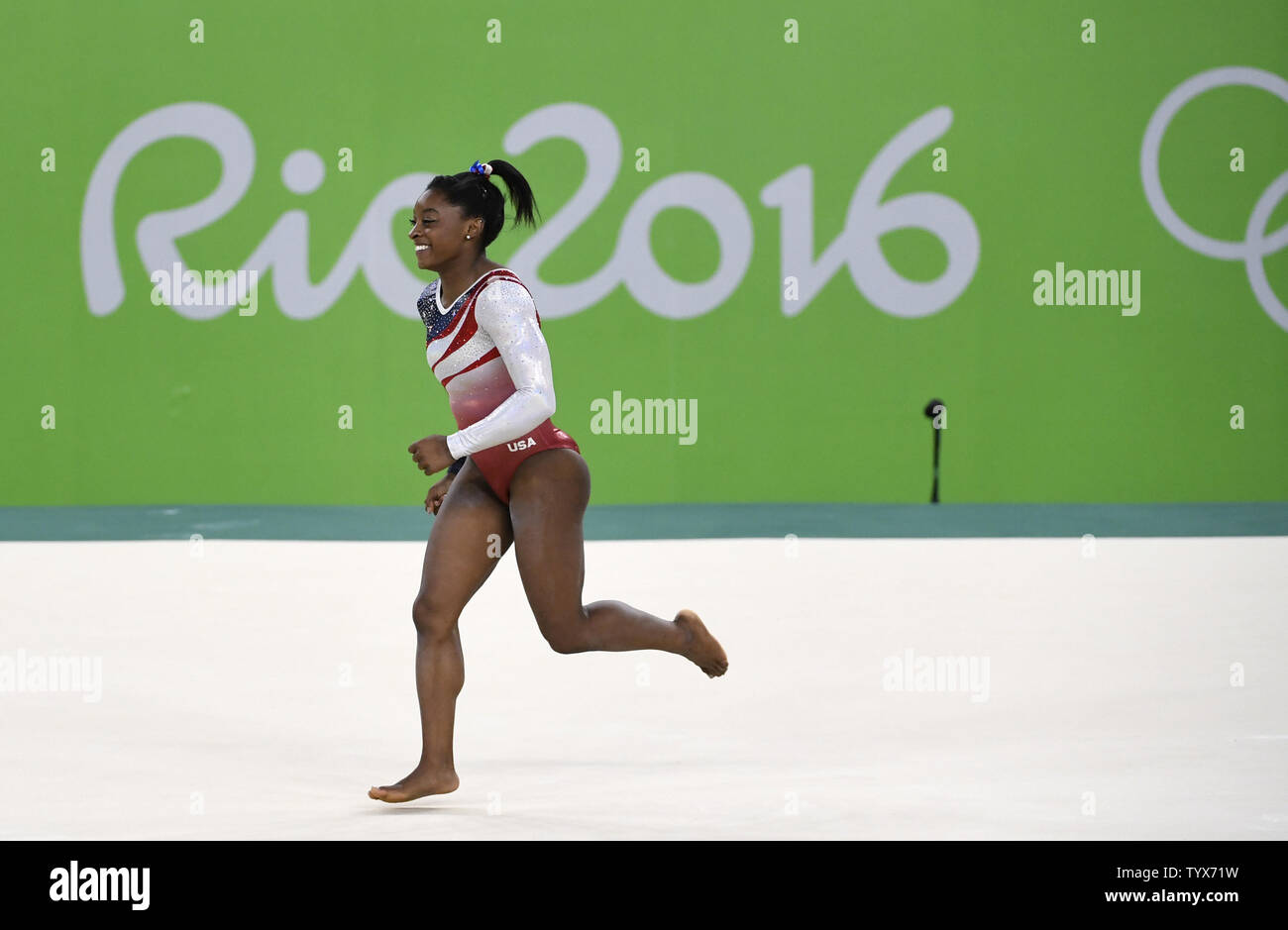 simone biles mat