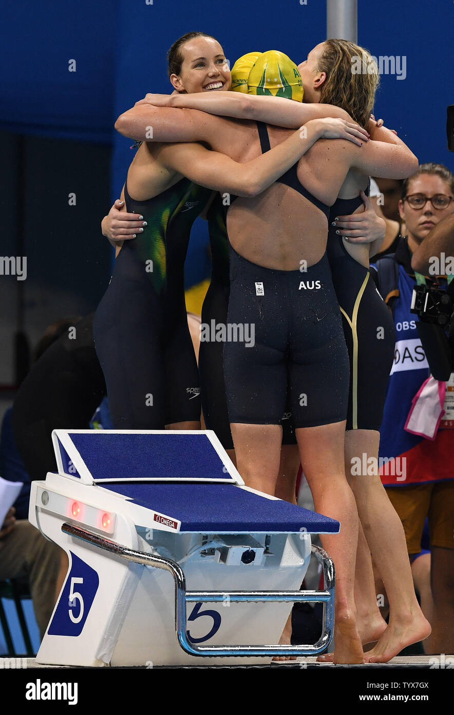australia-celebrates-their-silver-medal-in-the-women-s-4x200-freestyle