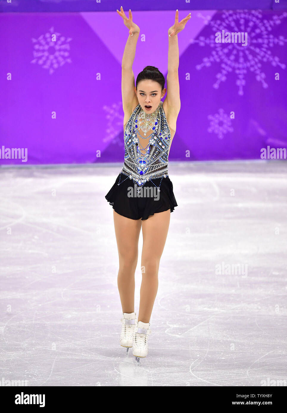 Kailani Craine of Australia competes during the Ladies Figure Skating
