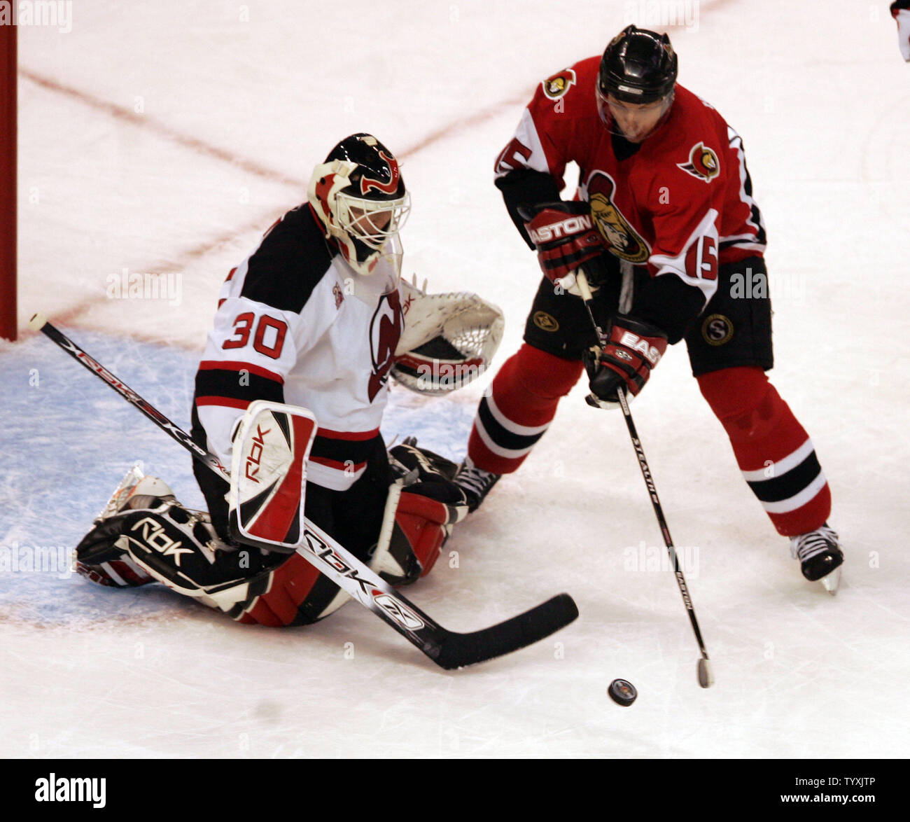 dany heatley ottawa senators jersey