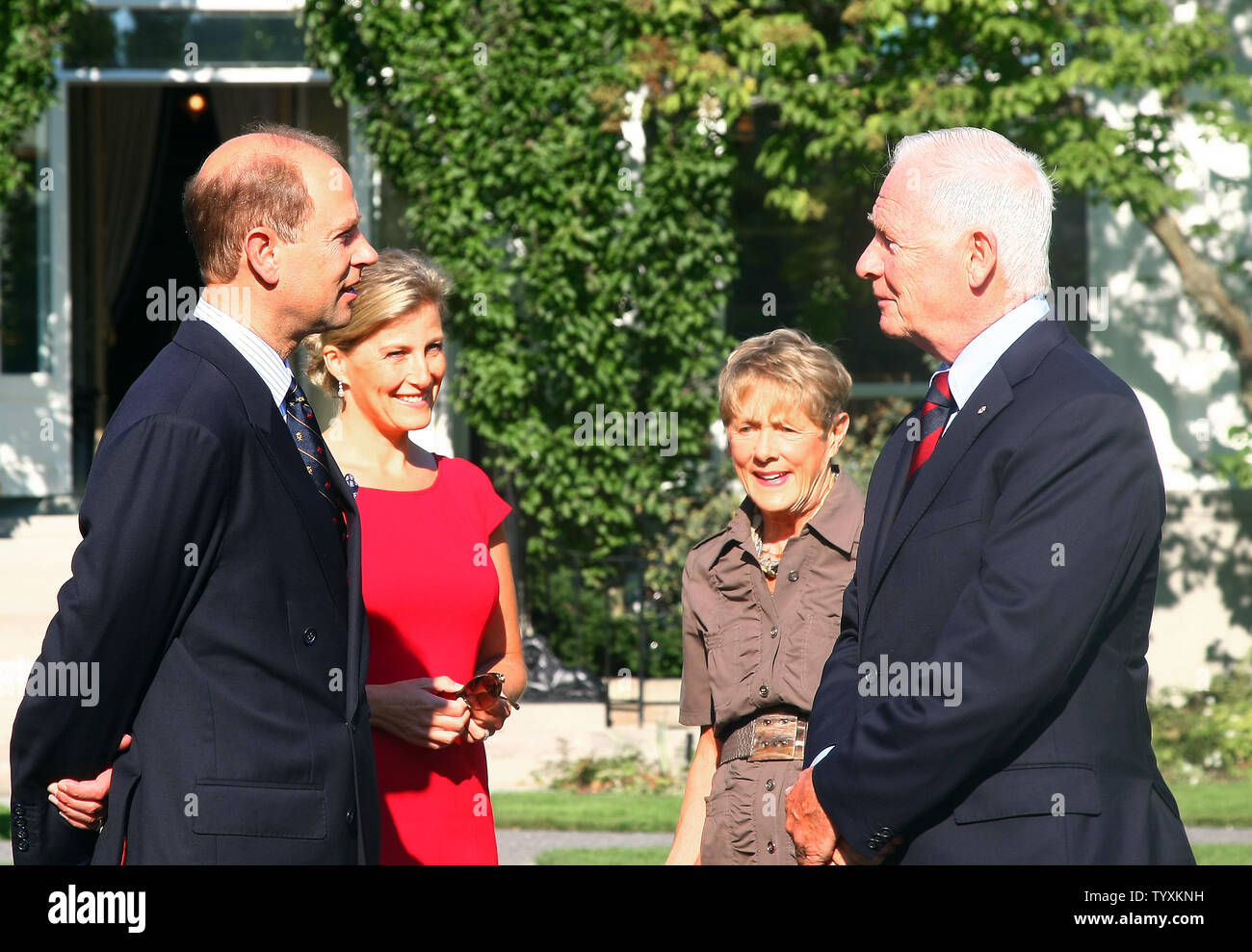 Their Excellencies David Johnston, Governor-General of Canada, and wife ...